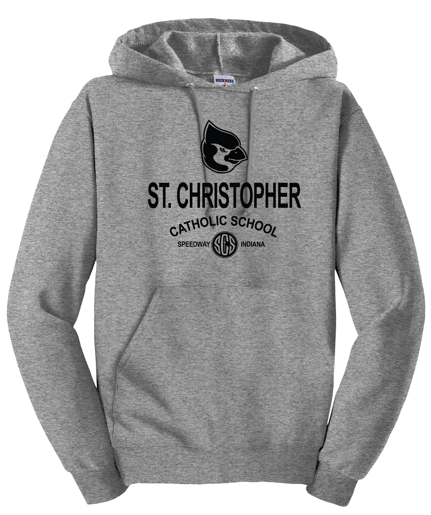 St. Christopher JERZEES® - NuBlend® Pullover Hooded Sweatshirt Oxford