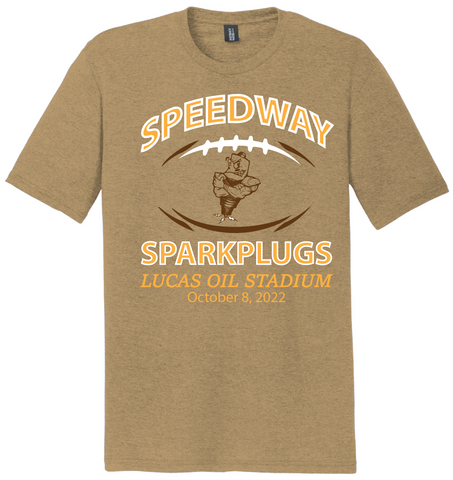 Speedway Football & Cheer Coyote Brown T-Shirt