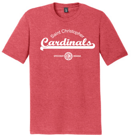 St. Christopher District Made Perfect Tri T-Shirt - Red Frost