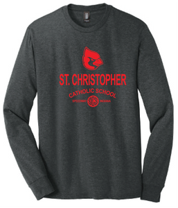 St. Christopher District Made Perfect Tri Long Sleeve T-Shirt - Black Frost