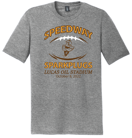 Speedway Football & Cheer Grey Frost T-Shirt
